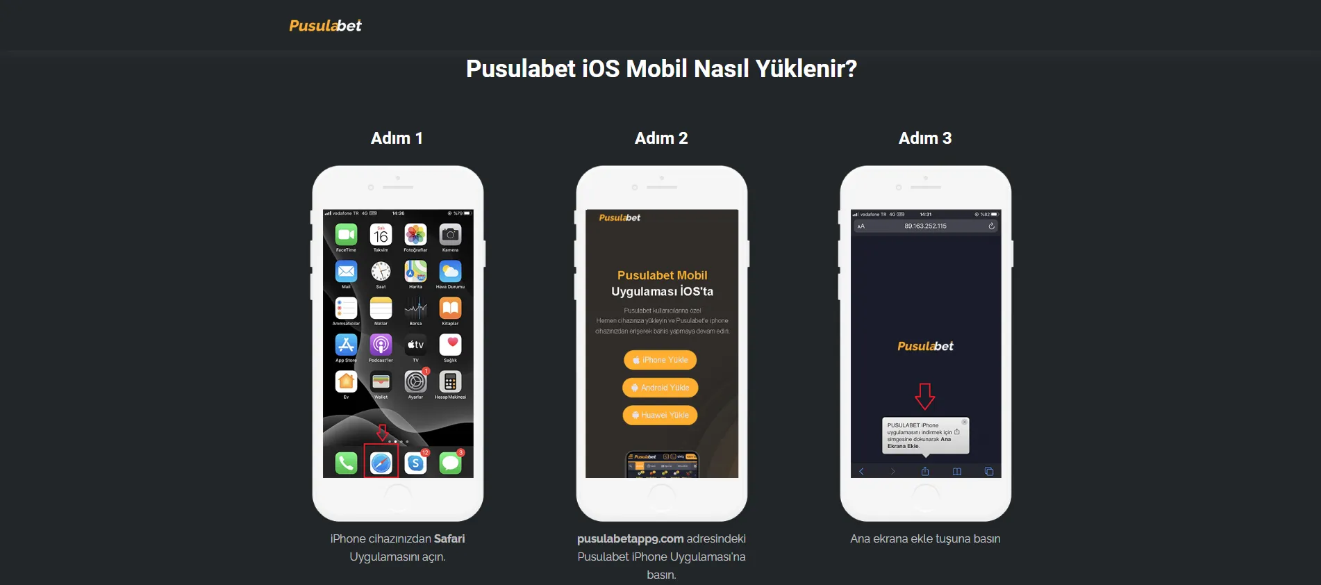 Sistem Gereksinimleri – Pusulabet